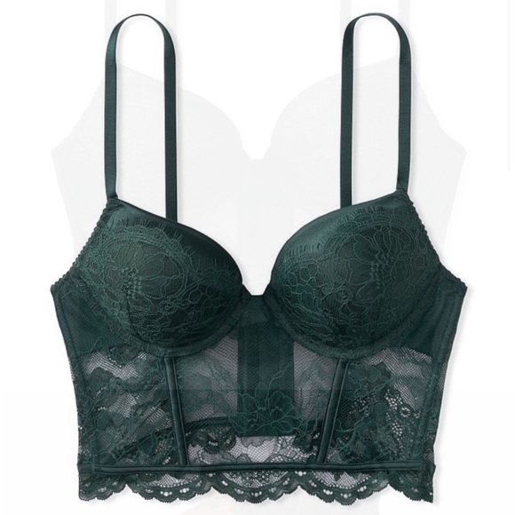 Victoria’s Secret Bombshell Lace Bustier Top 36C - Picture 2 of 13